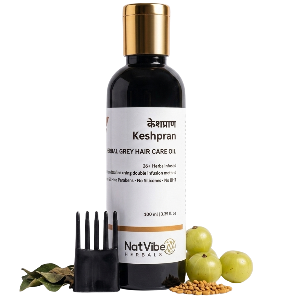 KESHPRAN (केशप्राण) Grey Hair Oil 100ml