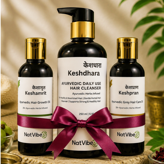 Keshpran (Oil) + Keshamrit (Oil) + Keshdhara (Shampoo) COMBO