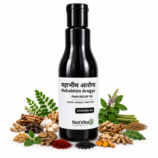 Mahabhim Arogya Advanced Ayurvedic Pain Relief Oil